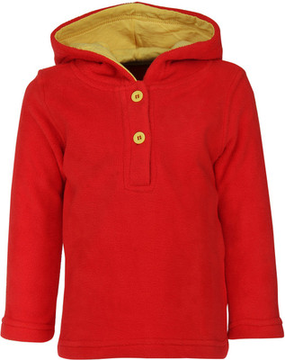 nino bambino Full Sleeve Solid Baby Boys & Baby Girls Sweatshirt