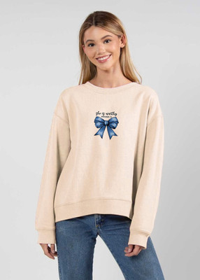 gospel clothing Full Sleeve Printed Women Sweatshirt