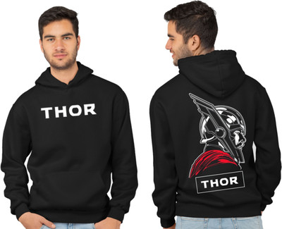 Joy and Happiness Full Sleeve Graphic Print Men Reversible Sweatshirt