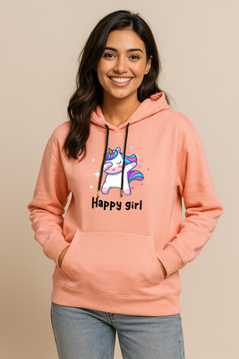 Wellvery Full Sleeve Graphic Print, Printed Women Sweatshirt