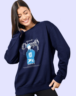 AUSK Full Sleeve Printed Women Sweatshirt