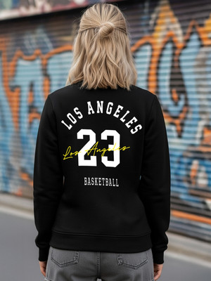 Benny Brooks Full Sleeve Graphic Print Women Sweatshirt