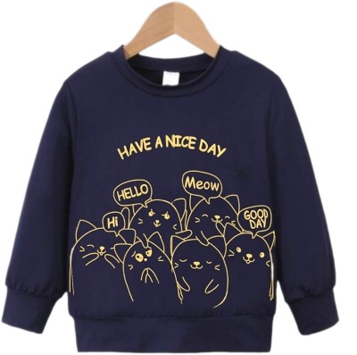 METRO STITCH Full Sleeve Printed Boys Sweatshirt