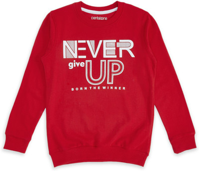 Pantaloons Junior Full Sleeve Graphic Print Boys Sweatshirt