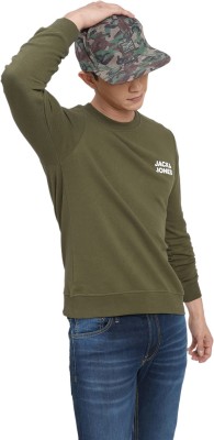 JACK & JONES Full Sleeve Printed Men Sweatshirt
