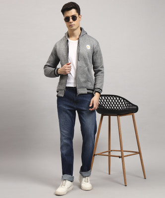 DIMSYCOLLECTION Full Sleeve Striped Men Sweatshirt