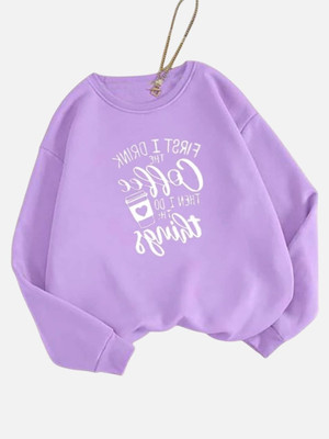 Draxstar Premi Full Sleeve Printed Women Sweatshirt