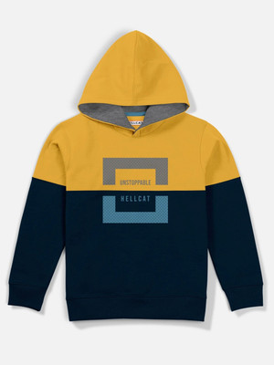 Hellcat Full Sleeve Printed Boys Sweatshirt