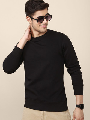 Free Authority Full Sleeve Solid Men Sweatshirt