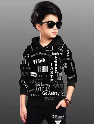 AD FASHION Full Sleeve Printed Boys Sweatshirt