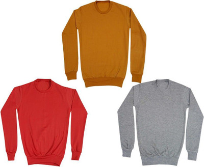 AE Trends Full Sleeve Solid Boys Sweatshirt