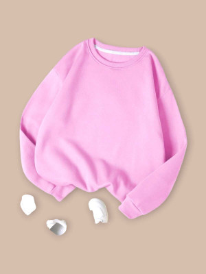 WAYIT FASHION Full Sleeve Solid Women Sweatshirt