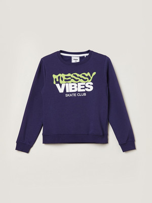 MAX Full Sleeve Printed Boys Sweatshirt