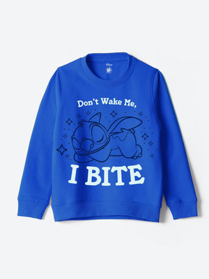 YK Disney Full Sleeve Graphic Print Boys & Girls Sweatshirt