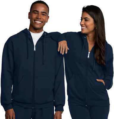 Earthstick Full Sleeve Solid Couple Sweatshirt