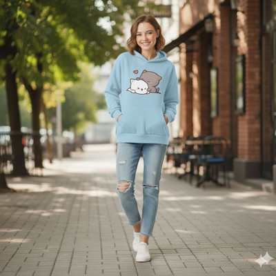 The Window Shop Full Sleeve Graphic Print Girls Sweatshirt