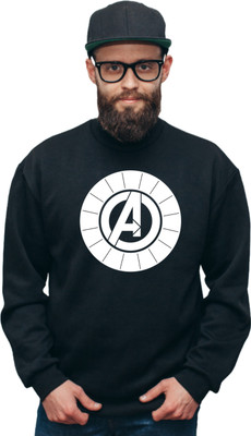 Joy Nd Hapiness Full Sleeve Printed Men Sweatshirt
