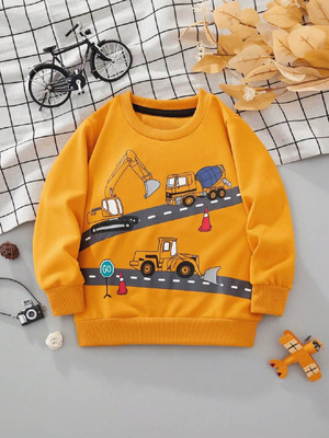 Priyal Designer Full Sleeve Printed Boys Sweatshirt