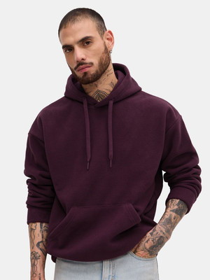 Mast & Harbour Full Sleeve Solid Men Sweatshirt