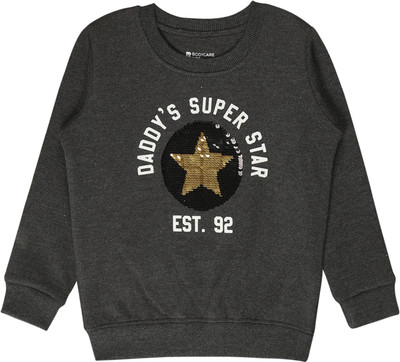 BodyCare Full Sleeve Graphic Print Baby Boys Sweatshirt