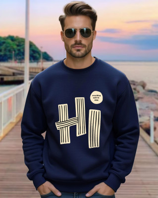 AOOSH Full Sleeve Printed Men Sweatshirt