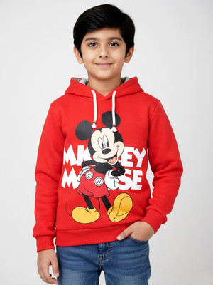 DISNEY BY MISS & CHIEF Full Sleeve Printed Boys Sweatshirt
