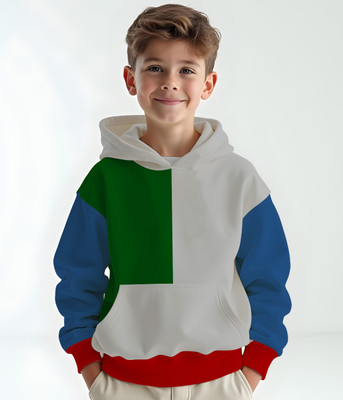 Almightie Treds Full Sleeve Color Block Baby Boys Sweatshirt