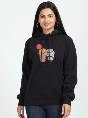 Brokee Full Sleeve Graphic Print Women Sweatshirt