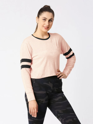 METRONAUT Full Sleeve Solid Women Sweatshirt