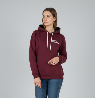 DG Divine Full Sleeve Graphic Print Women Sweatshirt