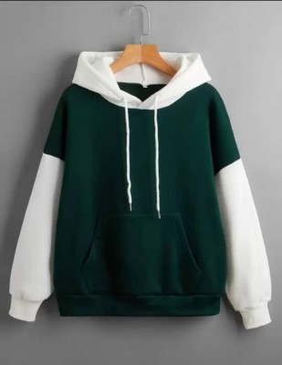 BESTIC FASHION Full Sleeve Color Block Women Sweatshirt