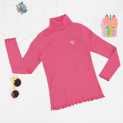 Pantaloons Junior Casual Solid Women Pink Top