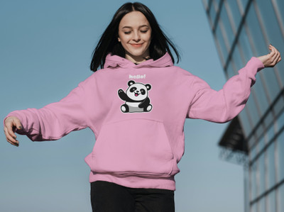 Wellvery Full Sleeve Graphic Print Women Sweatshirt