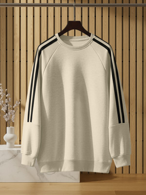 FashionAndYOUTH Full Sleeve Striped Men Sweatshirt