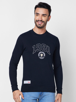 GIORDANO Full Sleeve Printed Men Sweatshirt