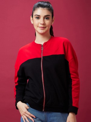 Globus Full Sleeve Colorblock Women Jacket