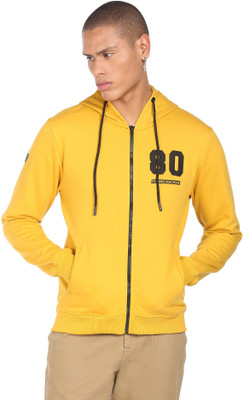FLYING MACHINE Full Sleeve Solid Men Sweatshirt