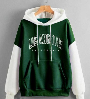 DECENCY Full Sleeve Color Block Women Sweatshirt