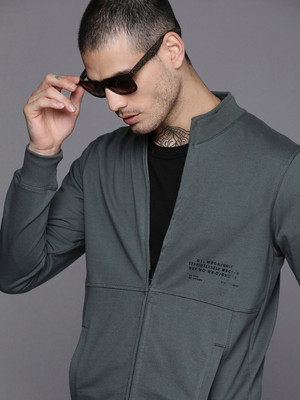 WROGN Full Sleeve Solid Men Sweatshirt