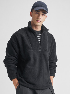 HIGHLANDER Full Sleeve Solid Men Sweatshirt