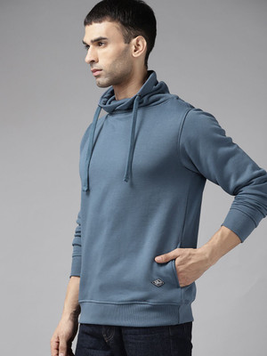 Roadster Full Sleeve Solid Men Sweatshirt