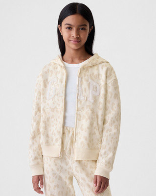 GAP Full Sleeve Animal Print Girls Sweatshirt