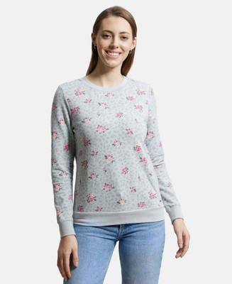 JOCKEY Full Sleeve Solid Women Sweatshirt