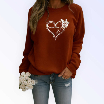 HouseOfCommon Full Sleeve Solid, Printed Women Sweatshirt