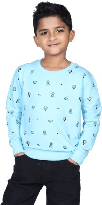 CRAZYPENGUIN ELITE Full Sleeve Printed Boys Sweatshirt