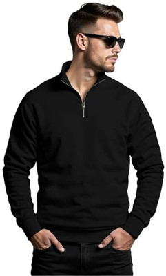 StyleCruw Full Sleeve Solid Men & Women Sweatshirt