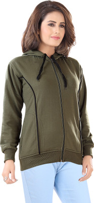 BAILEY SELLS Full Sleeve Solid Women Jacket