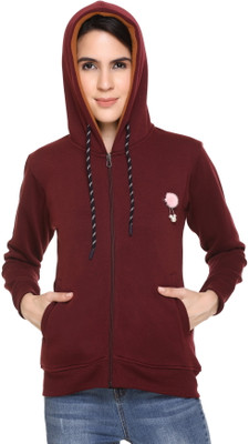 HOLD Full Sleeve Solid Women Sweatshirt