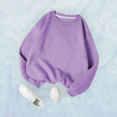 WAYIT FASHION Full Sleeve Solid Women Sweatshirt