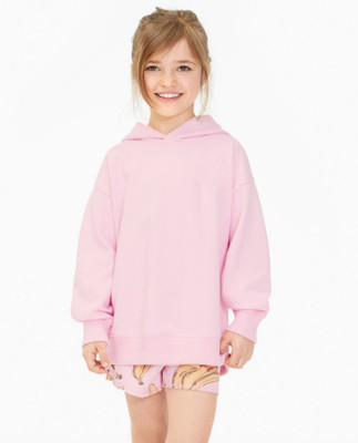 DASK Full Sleeve Solid Girls Sweatshirt